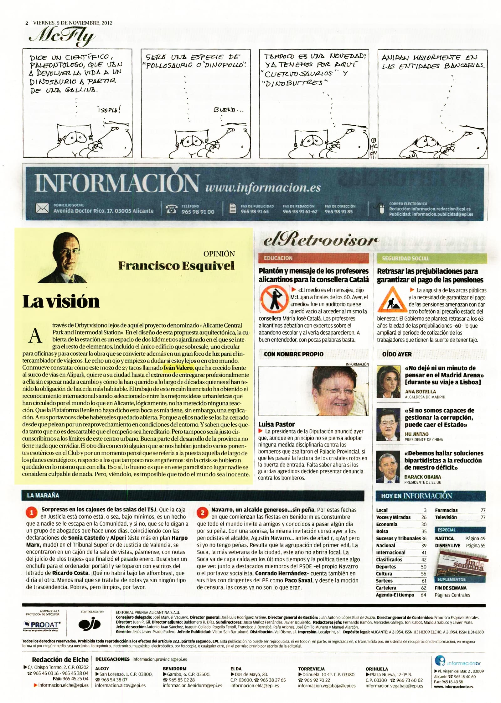 Diario Información · 2012