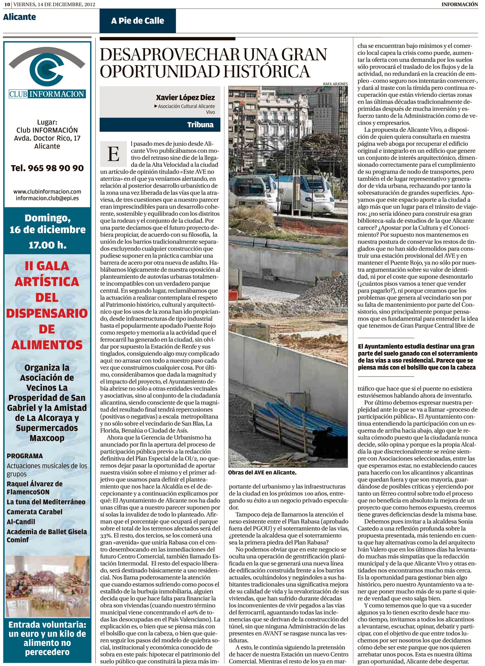 Diario Información · 2012