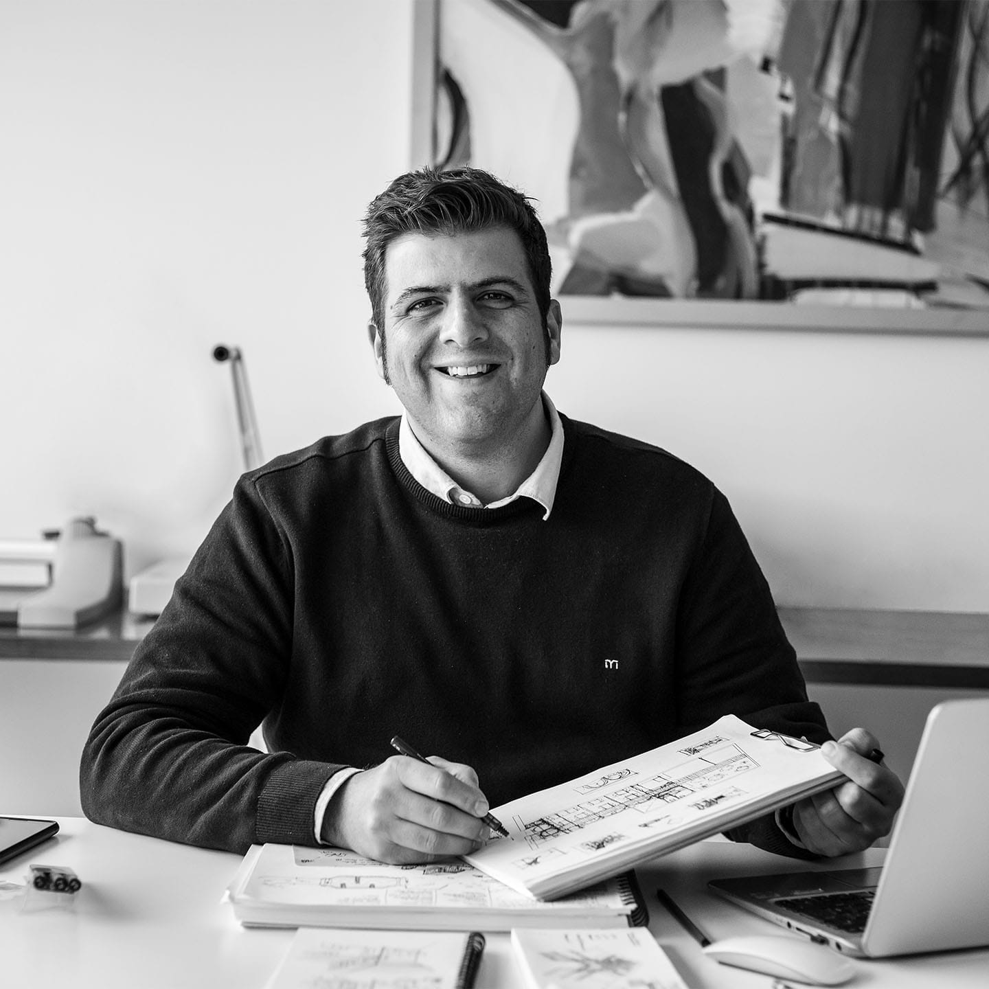 Retrato de Iván Valero